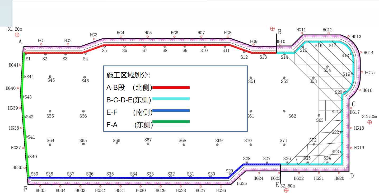 烟台蓬莱区基坑支护设计